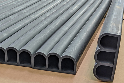 Rubber-Extrusions Custom 3D Style Rubber Extrusion Baggage Bumpers